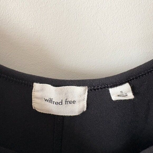Aritzia Wilfred Free Freestyle Divinity Sweatwicking Romper Black Size Small - Picture 3 of 4